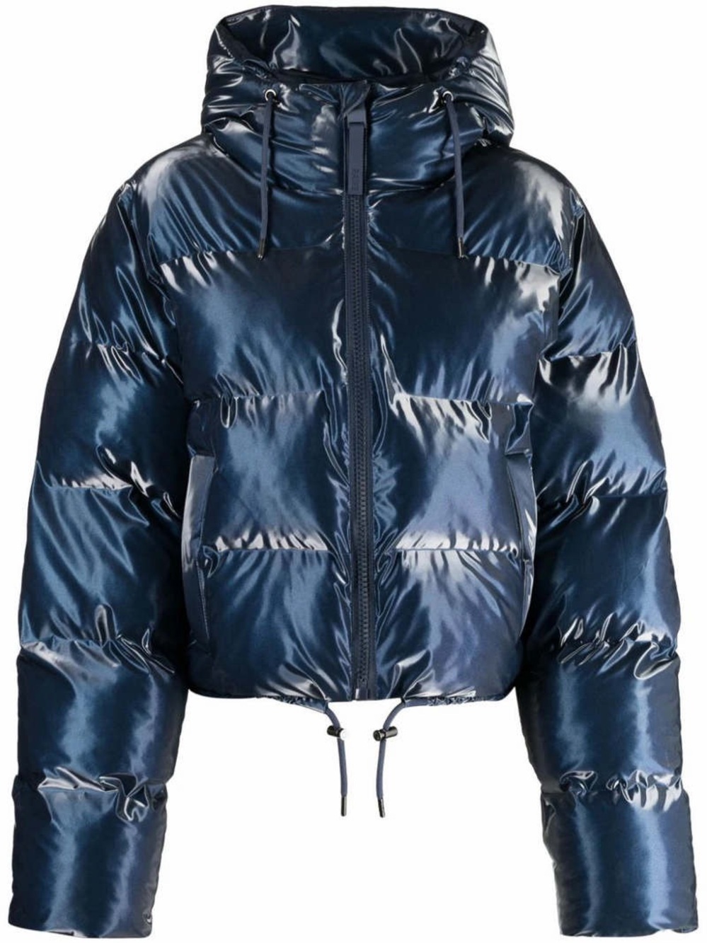 RAINS Alta Short Puffer Jacket in Sonic Size Medium